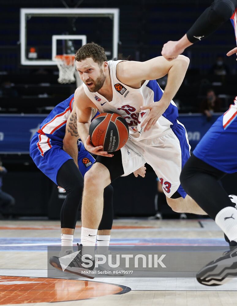 Turkey Basketball Euroleague Anadolu - CSKA