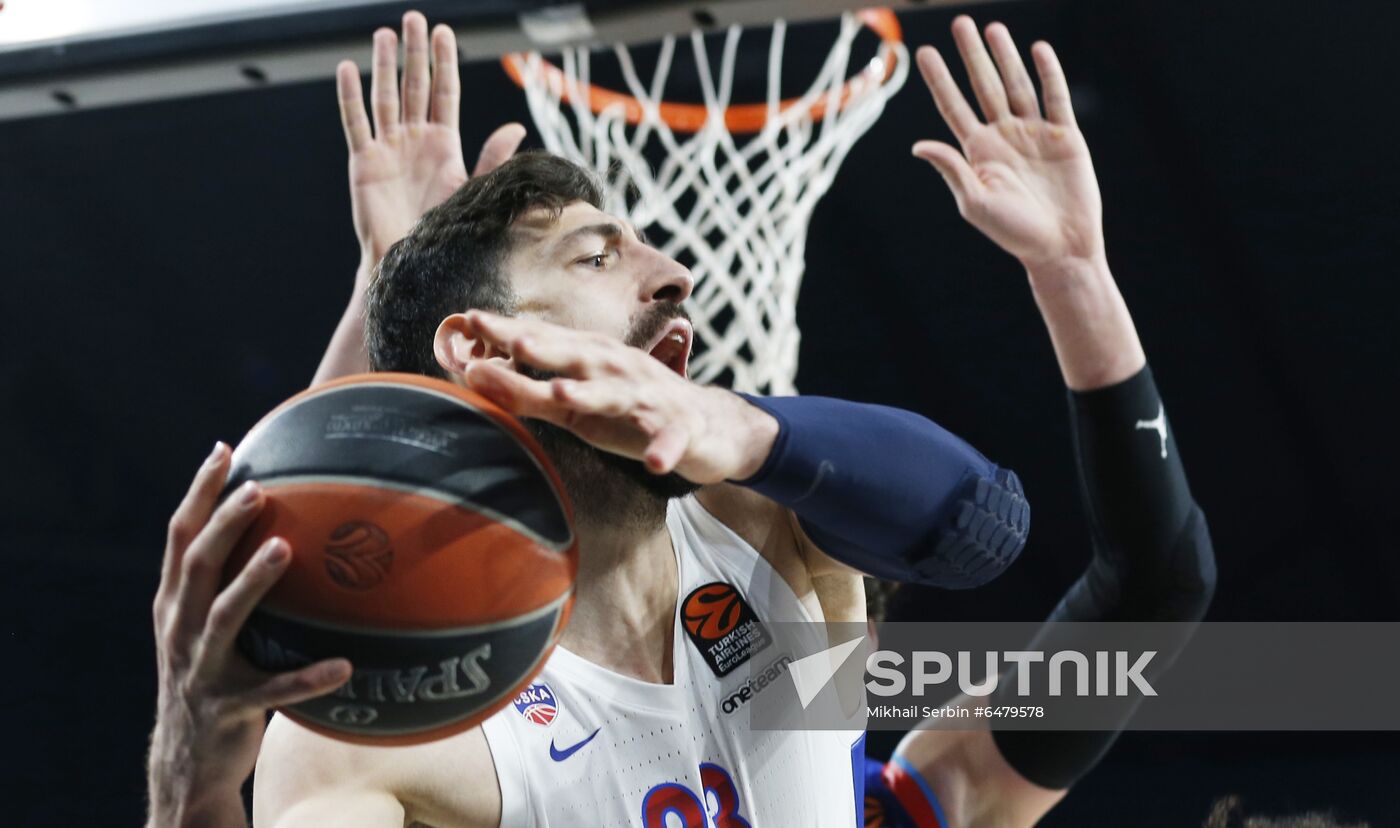 Turkey Basketball Euroleague Anadolu - CSKA