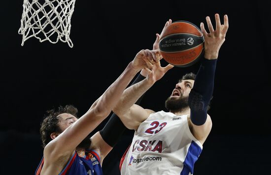 Turkey Basketball Euroleague Anadolu - CSKA