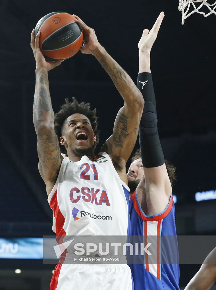 Turkey Basketball Euroleague Anadolu - CSKA