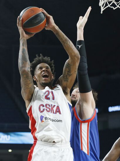 Turkey Basketball Euroleague Anadolu - CSKA