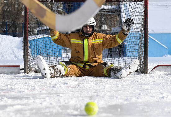 Russia Valenki Ice Hockey