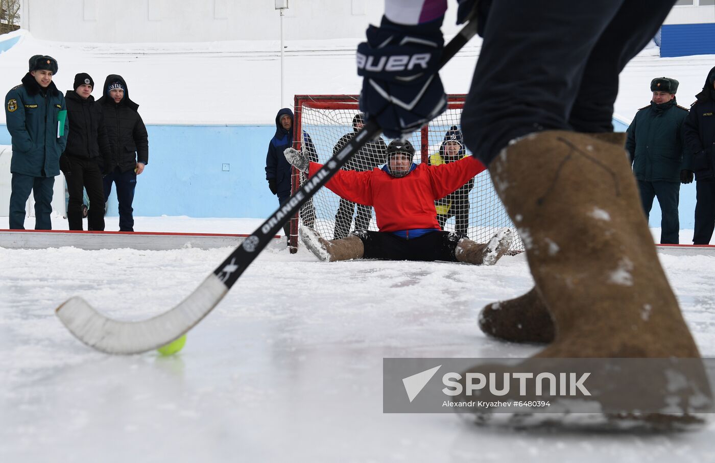 Russia Valenki Ice Hockey