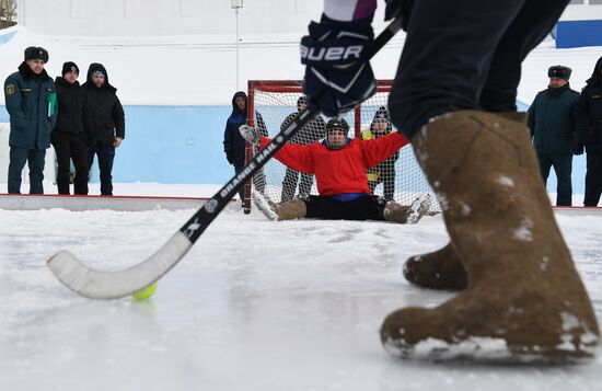 Russia Valenki Ice Hockey