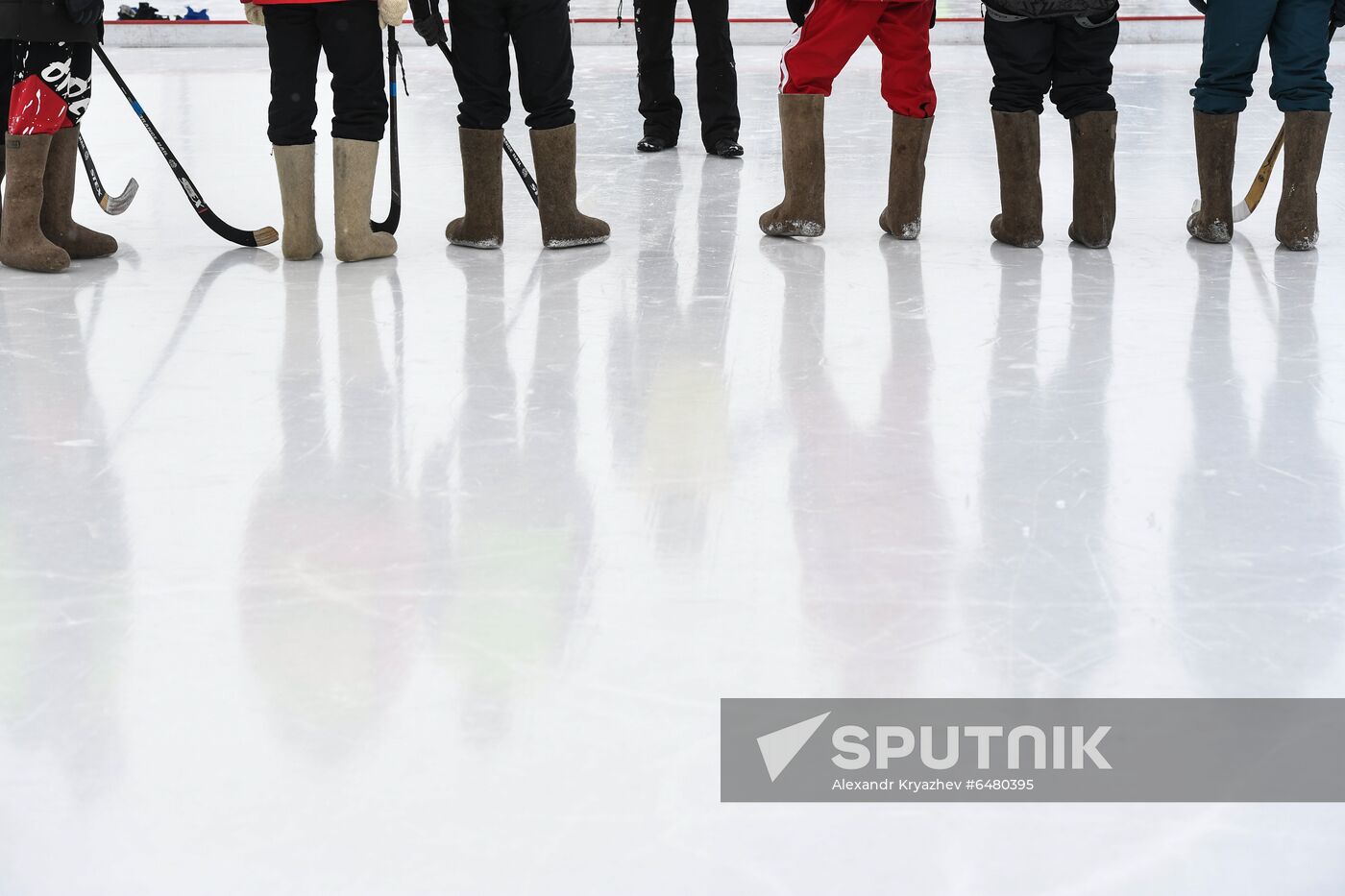 Russia Valenki Ice Hockey