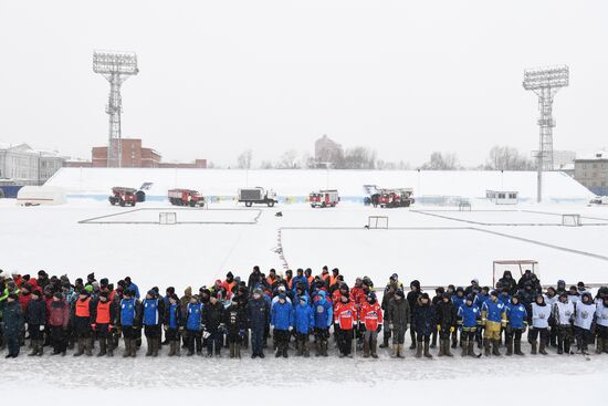 Russia Valenki Ice Hockey