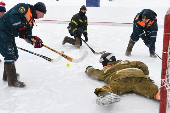 Russia Valenki Ice Hockey