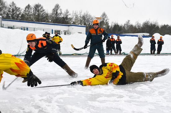Russia Valenki Ice Hockey