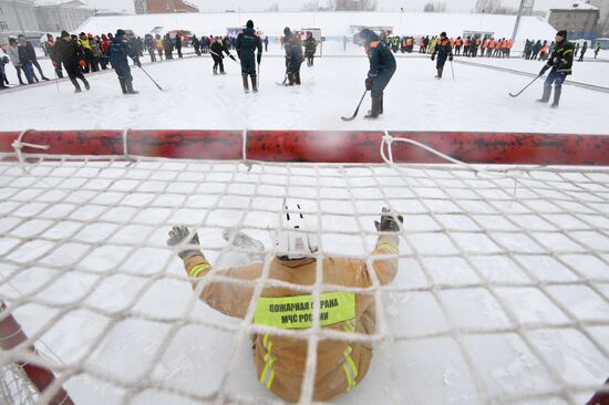 Russia Valenki Ice Hockey