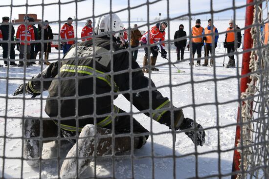 Russia Valenki Ice Hockey