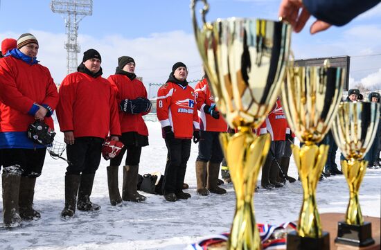 Russia Valenki Ice Hockey