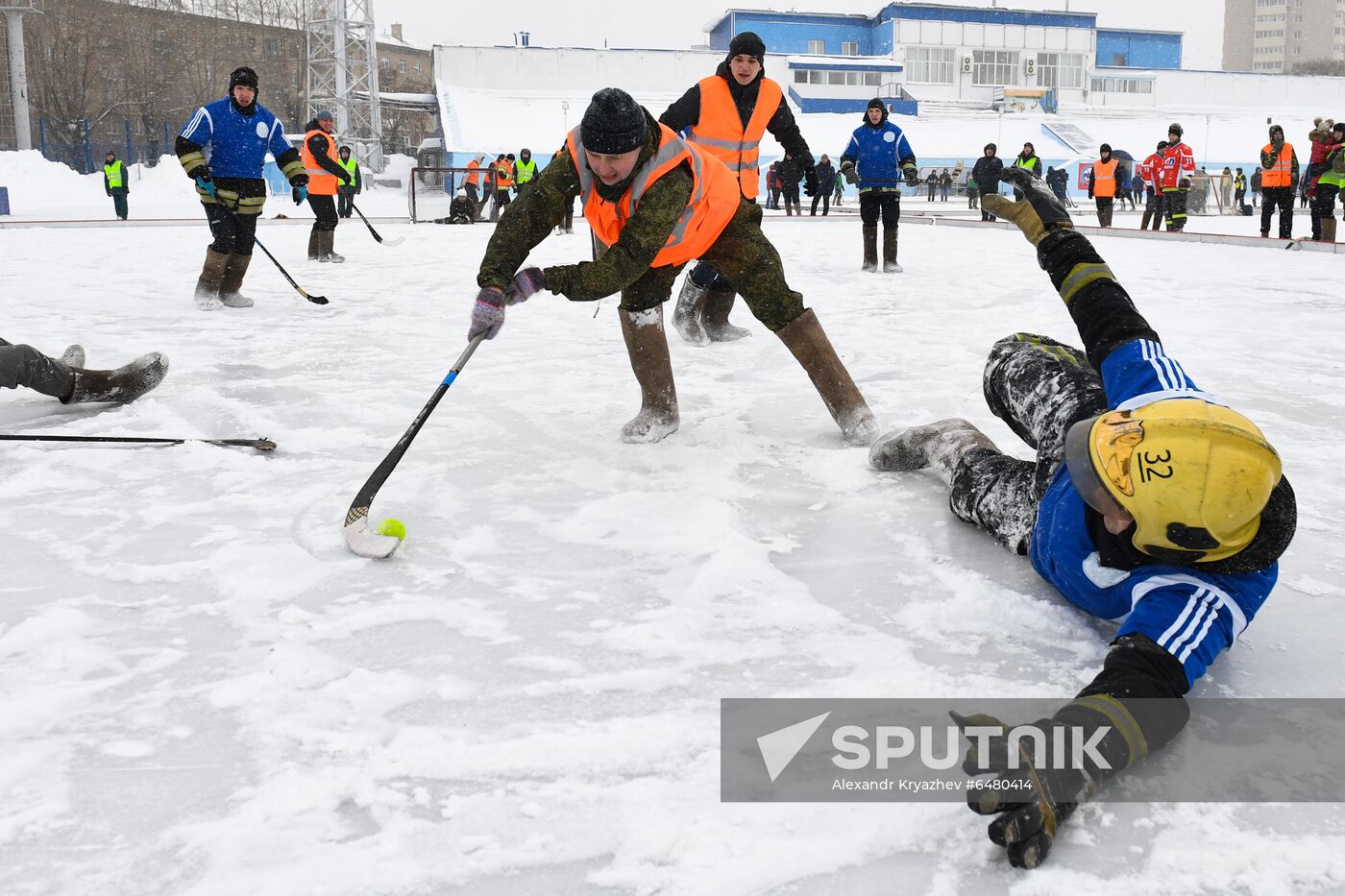 Russia Valenki Ice Hockey