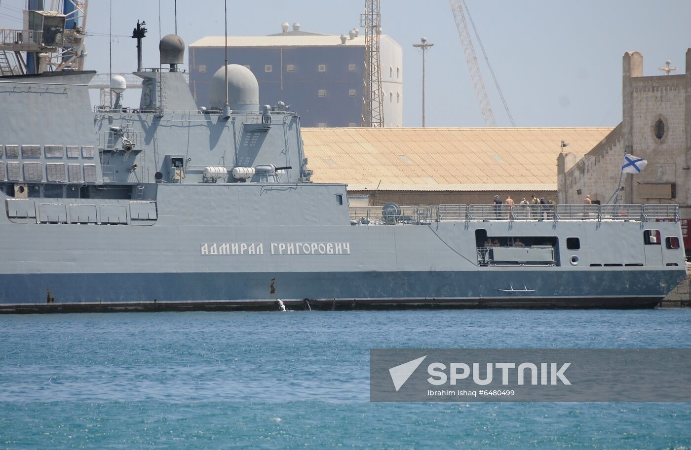 Sudan Russia Admiral Grigorovich Warship