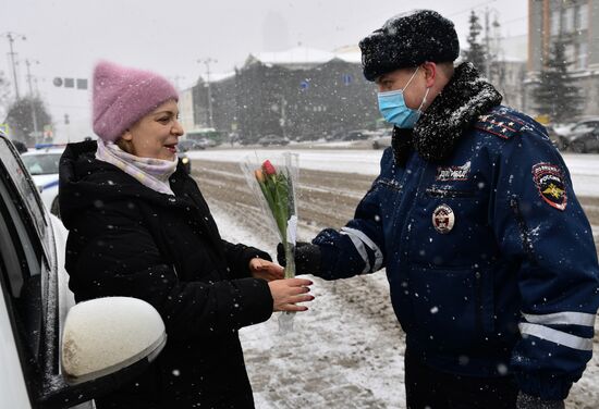 Russia Women's Day Preparation 