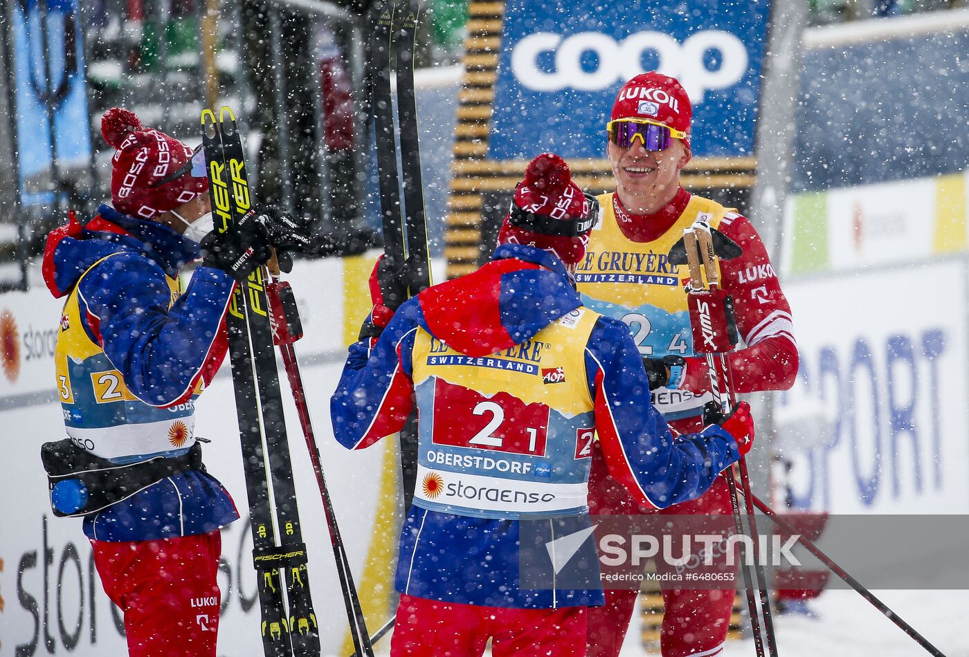 Germany Nordic Worlds Ski Men Relay Race