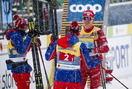 Germany Nordic Worlds Ski Men Relay Race