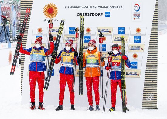 Germany Nordic Worlds Ski Men Relay Race