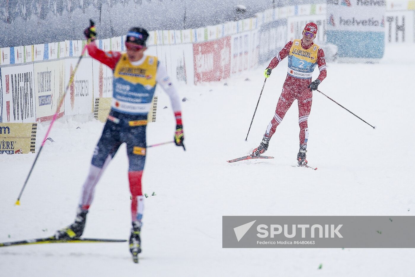 Germany Nordic Worlds Ski Men Relay Race