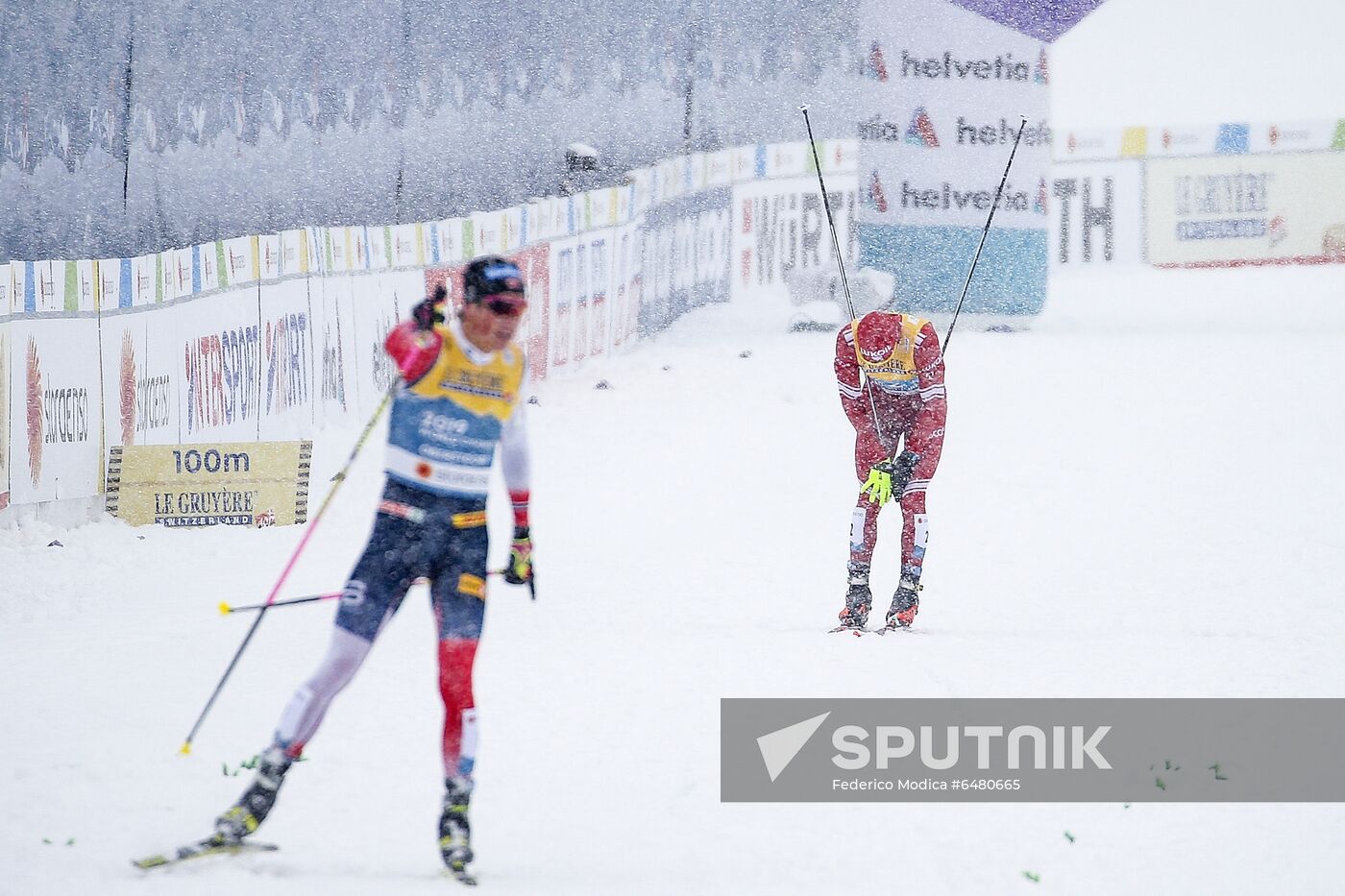 Germany Nordic Worlds Ski Men Relay Race