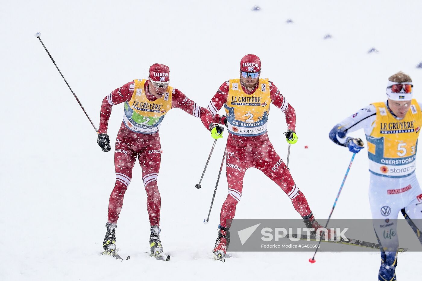 Germany Nordic Worlds Ski Men Relay Race