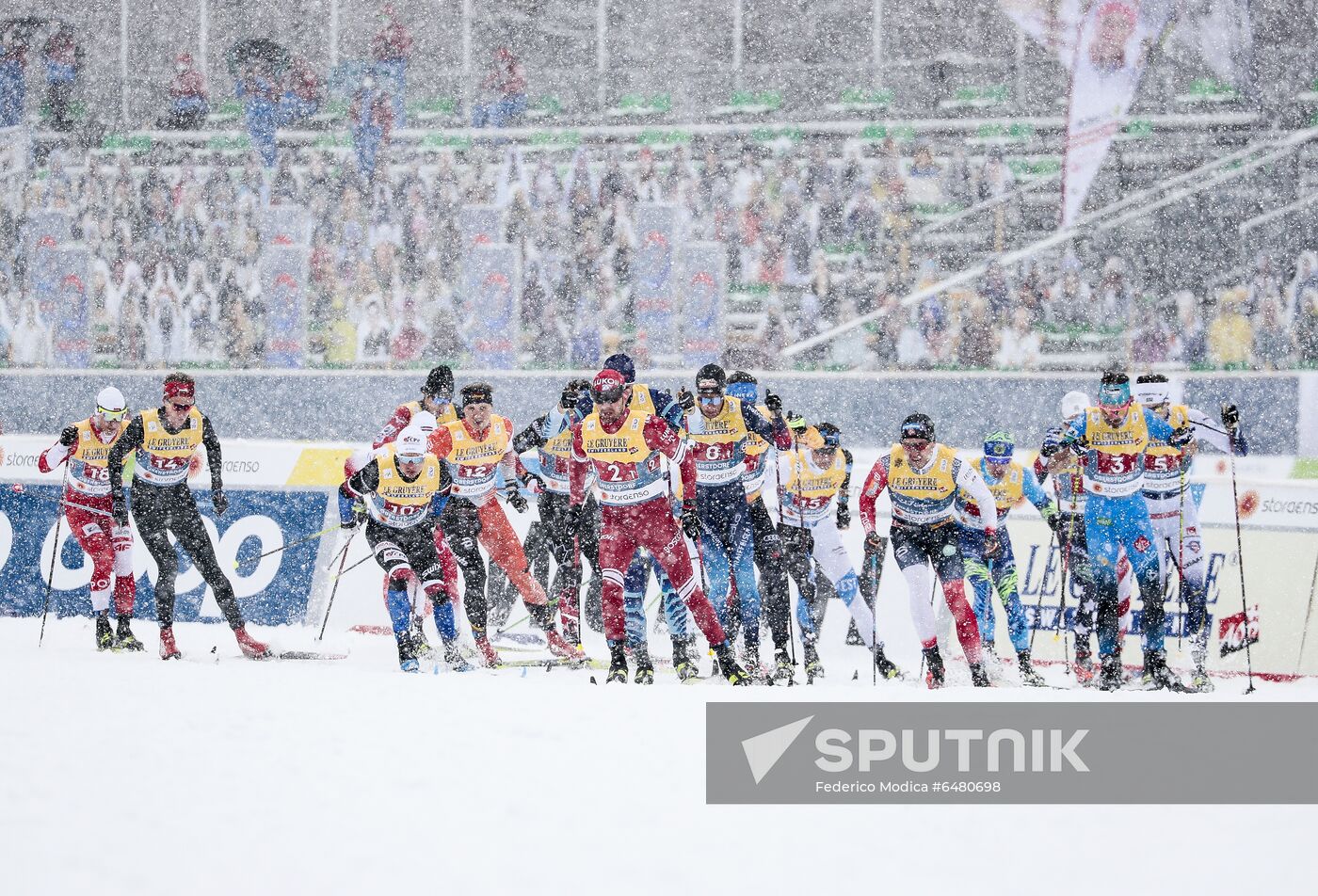 Germany Nordic Worlds Ski Men Relay Race