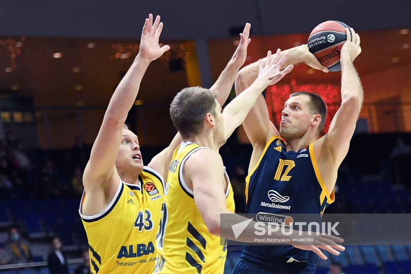 Russia Basketball Euroleague Khimki - Alba