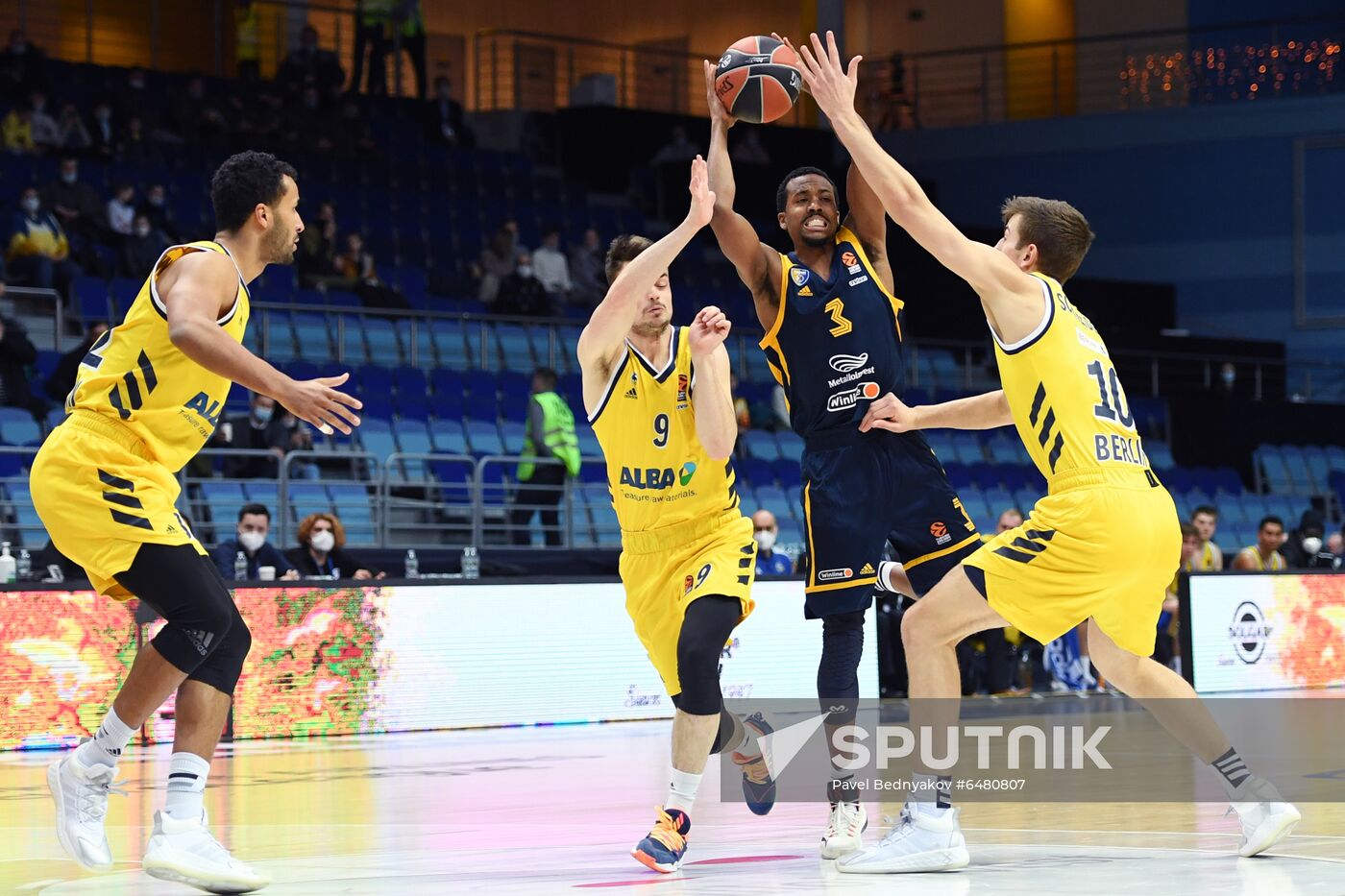 Russia Basketball Euroleague Khimki - Alba