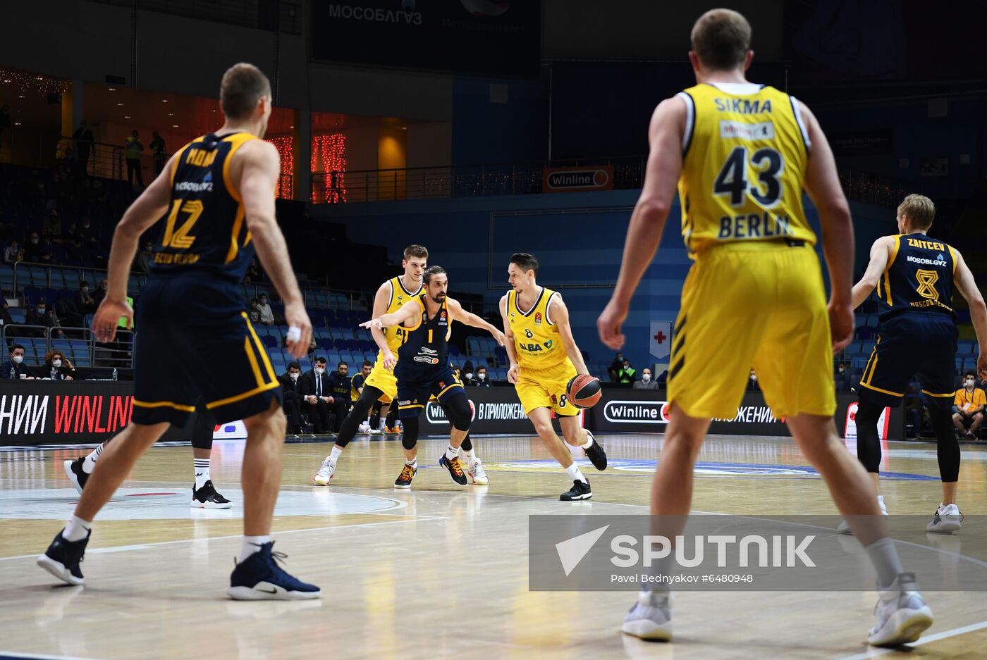 Russia Basketball Euroleague Khimki - Alba