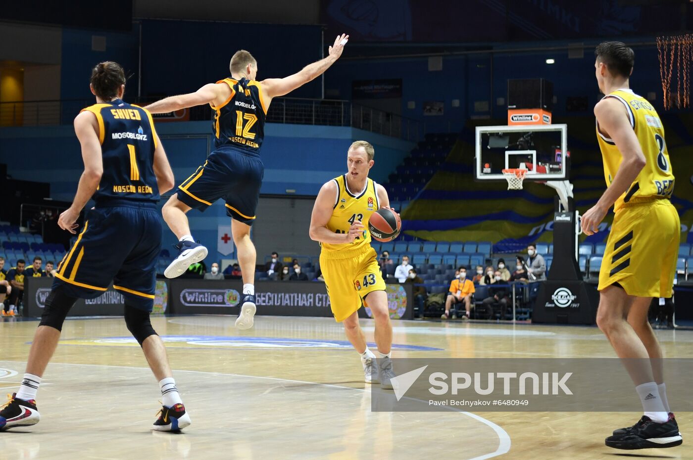 Russia Basketball Euroleague Khimki - Alba