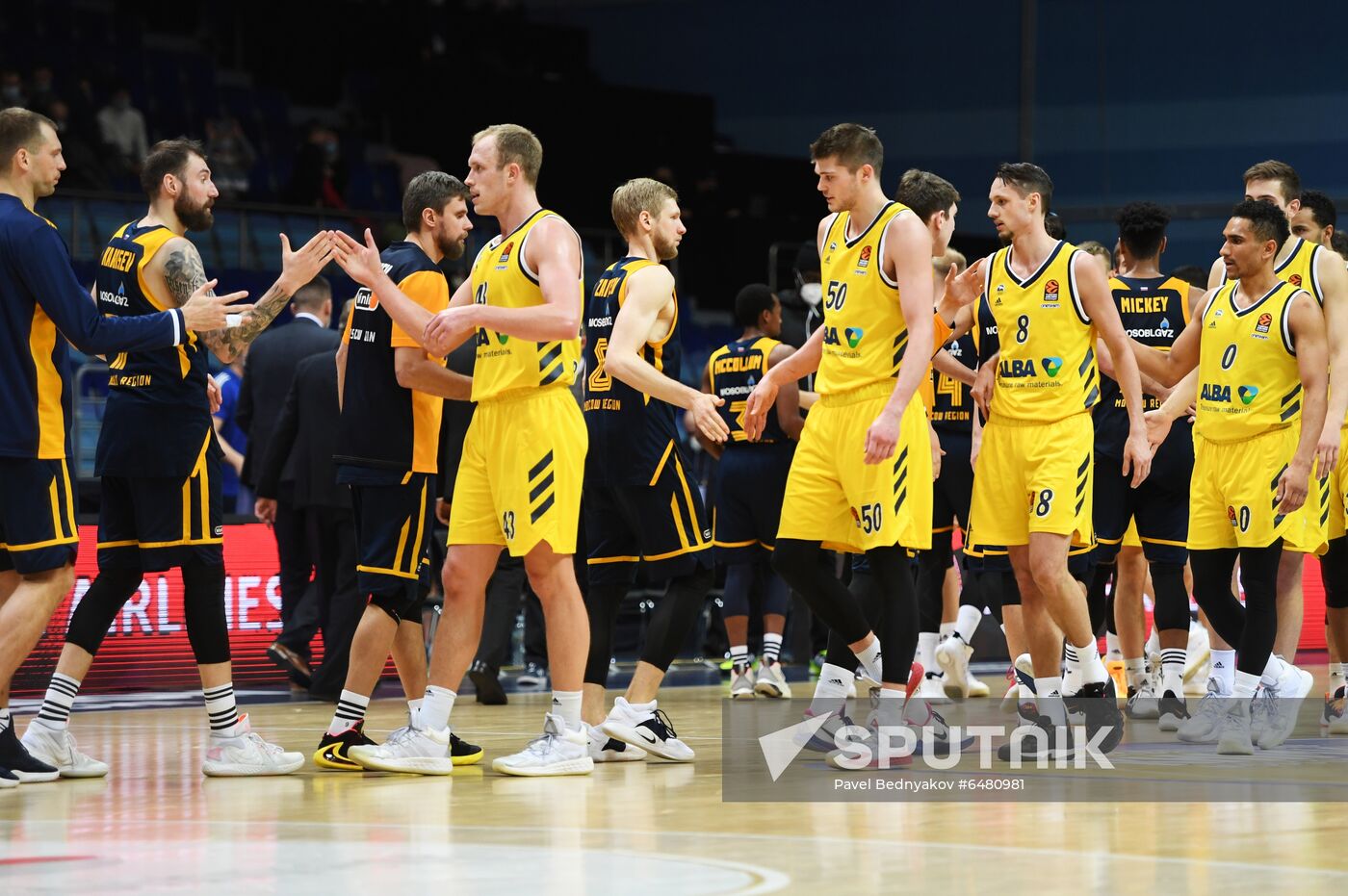 Russia Basketball Euroleague Khimki - Alba