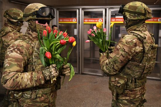 Russia Women's Day Preparation 