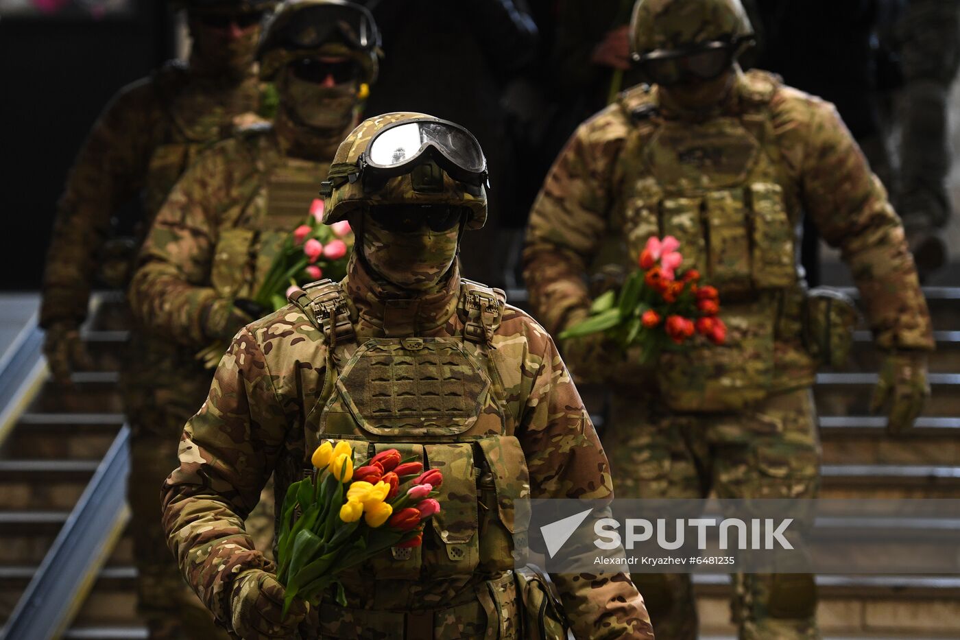 Russia Women's Day Preparation 