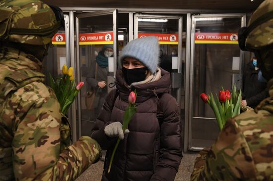Russia Women's Day Preparation 