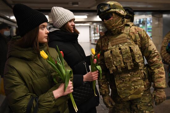 Russia Women's Day Preparation 