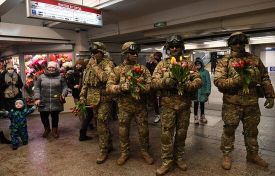 Russia Women's Day Preparation 