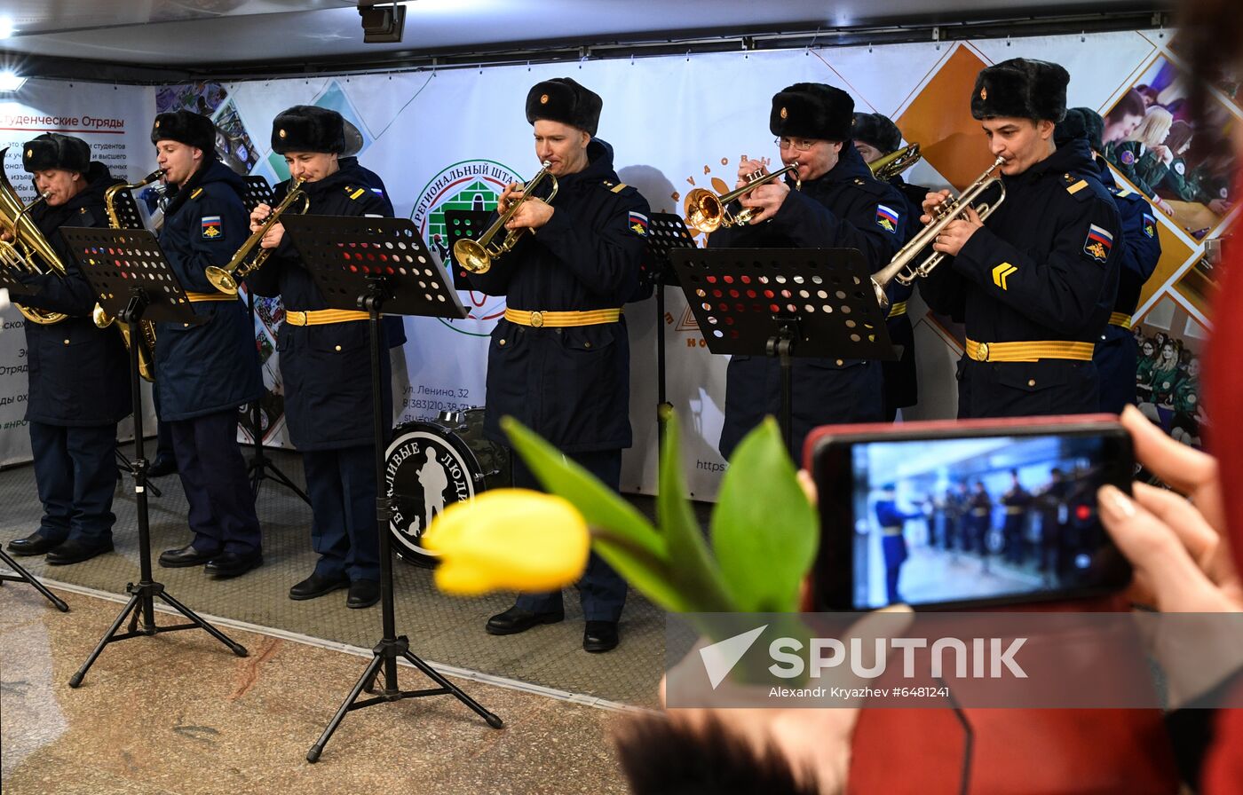 Russia Women's Day Preparation