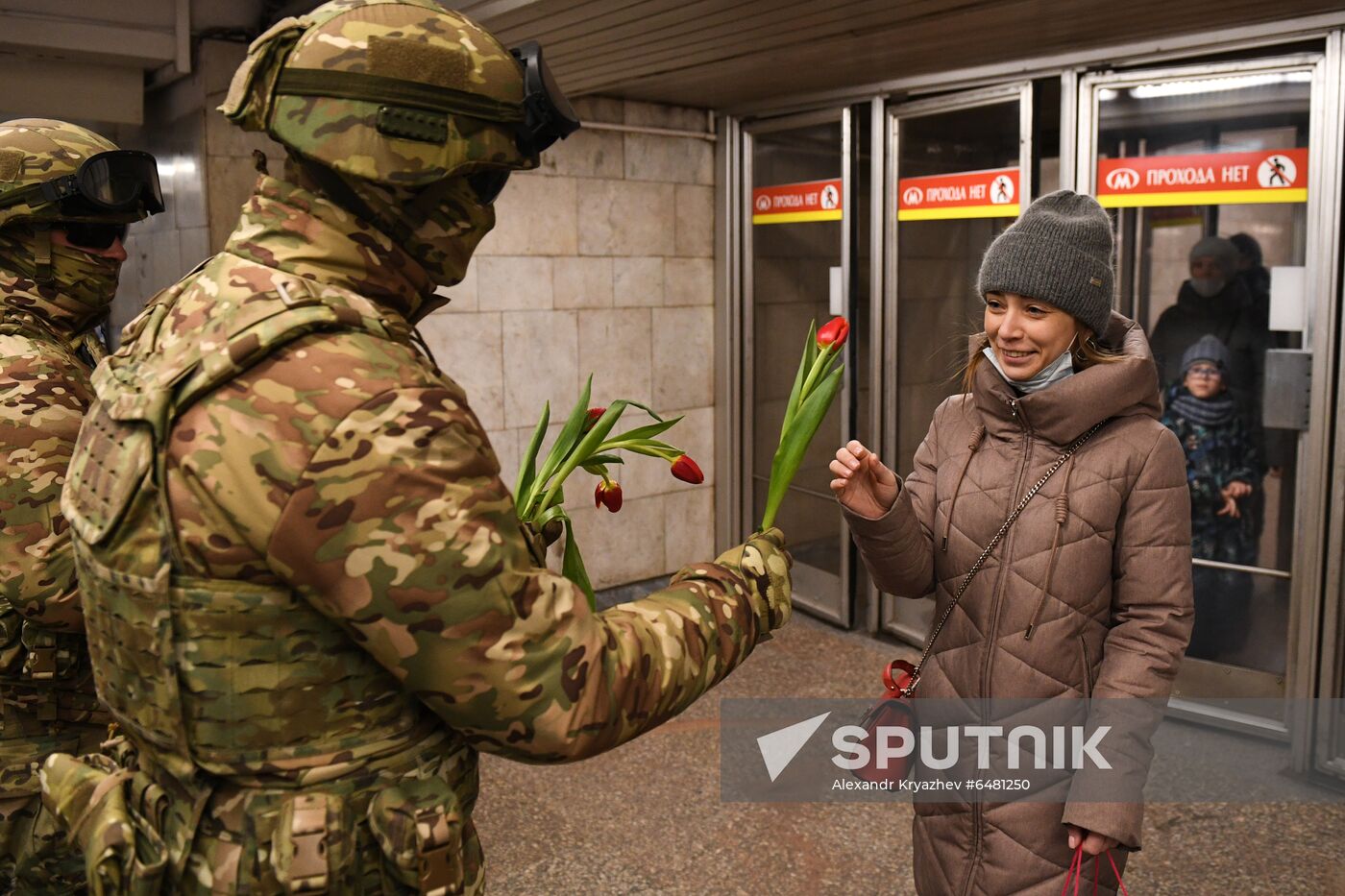Russia Women's Day Preparation 