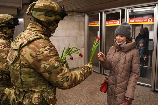 Russia Women's Day Preparation 