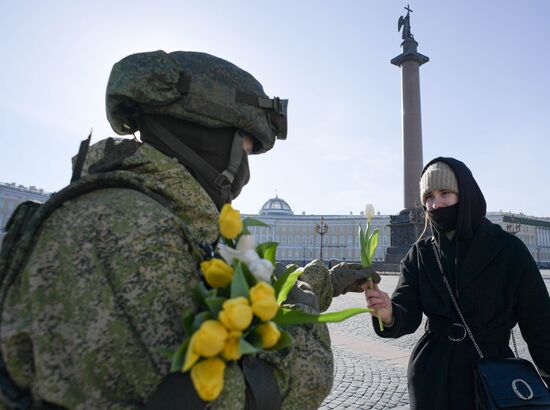 Russia Women's Day Preparation 