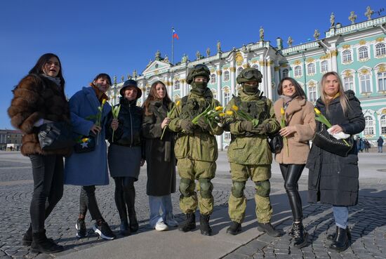 Russia Women's Day Preparation 