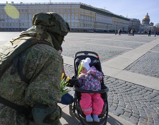 Russia Women's Day Preparation 