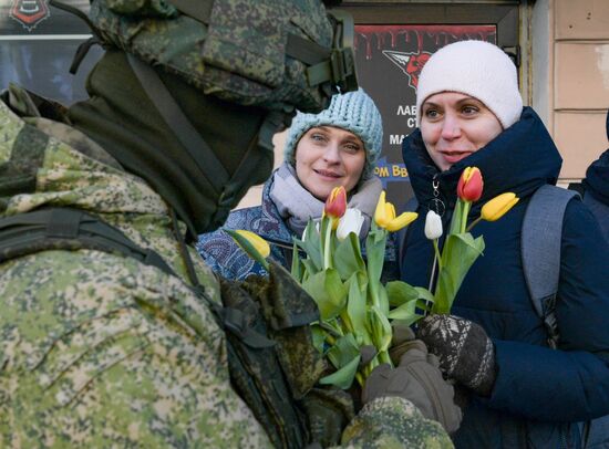 Russia Women's Day Preparation 