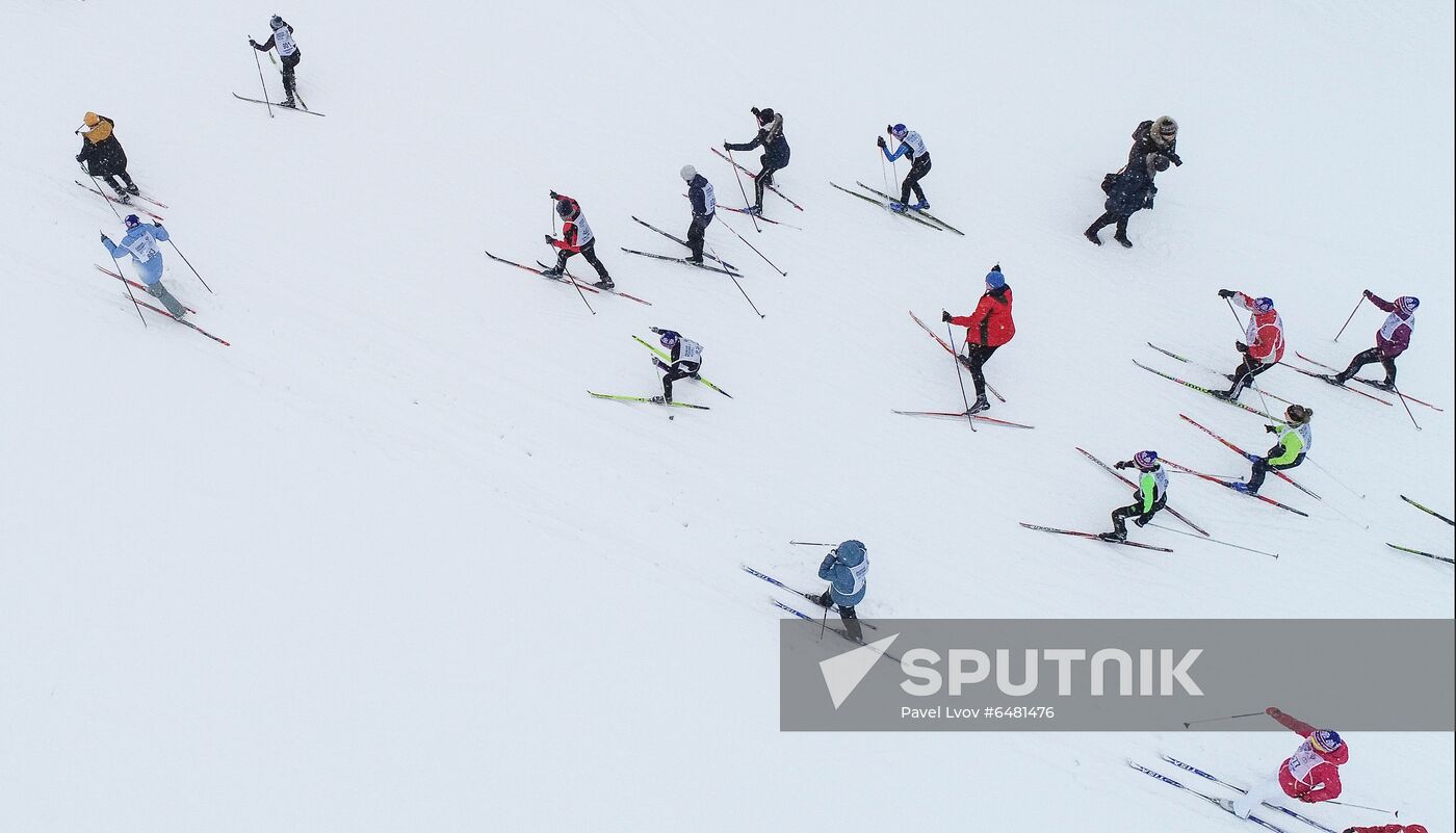 Russia Mass Ski Race