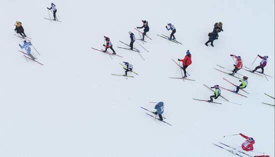 Russia Mass Ski Race