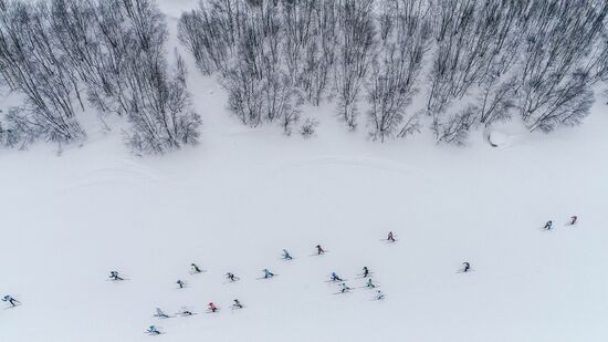 Russia Mass Ski Race
