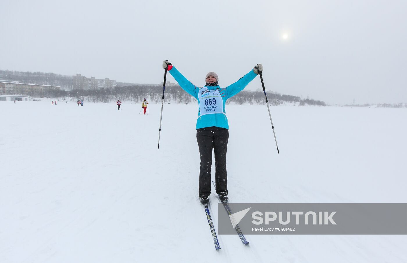 Russia Mass Ski Race