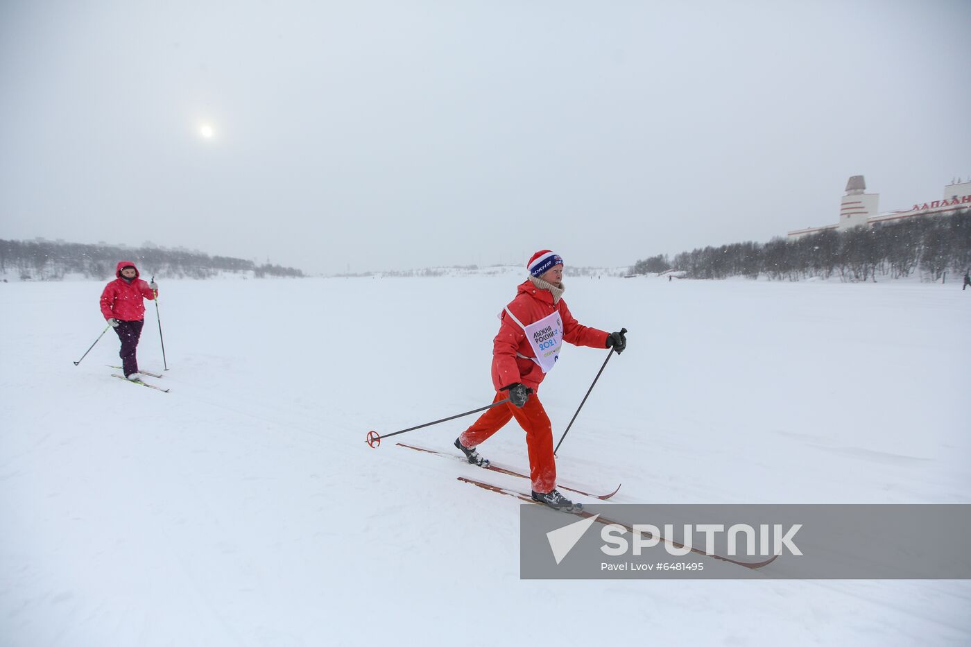 Russia Mass Ski Race