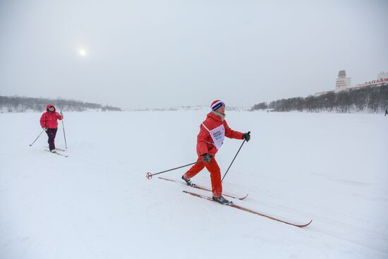 Russia Mass Ski Race