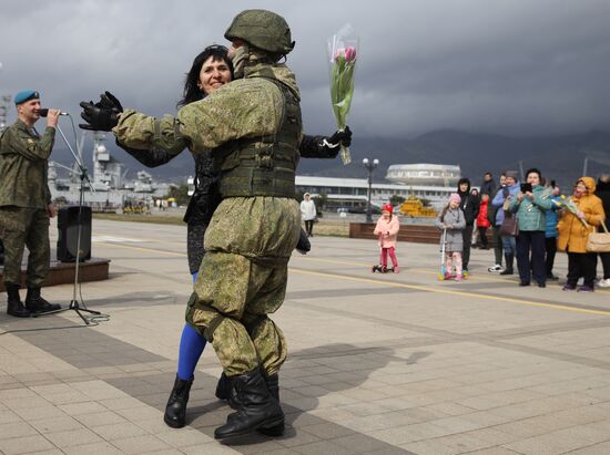 Russia Women's Day Preparation