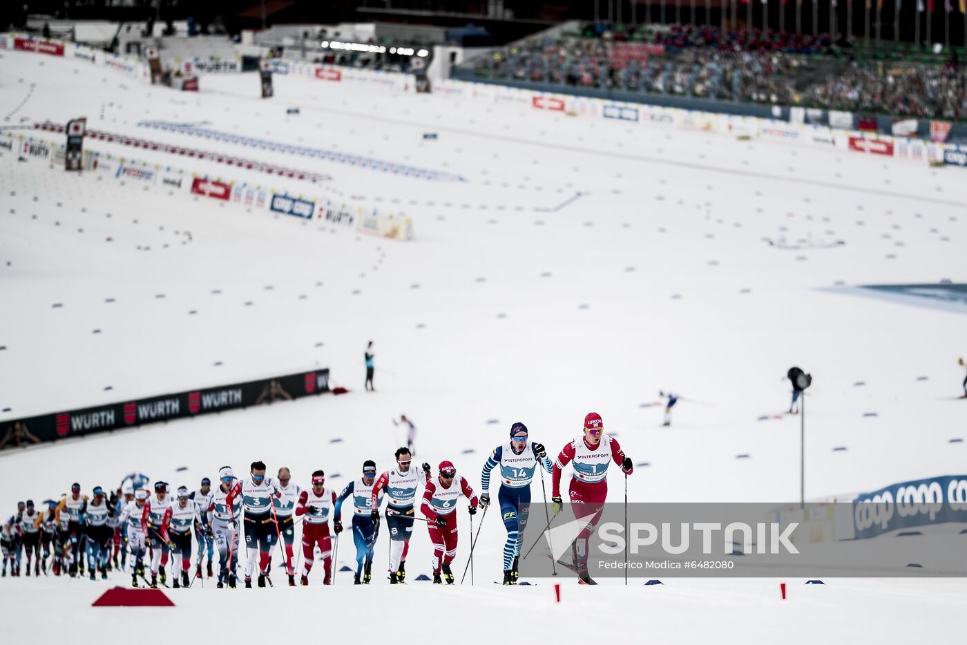 Germany Nordic Worlds Ski Men Mass Start